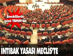 İntibak Yasası Meclis'te 